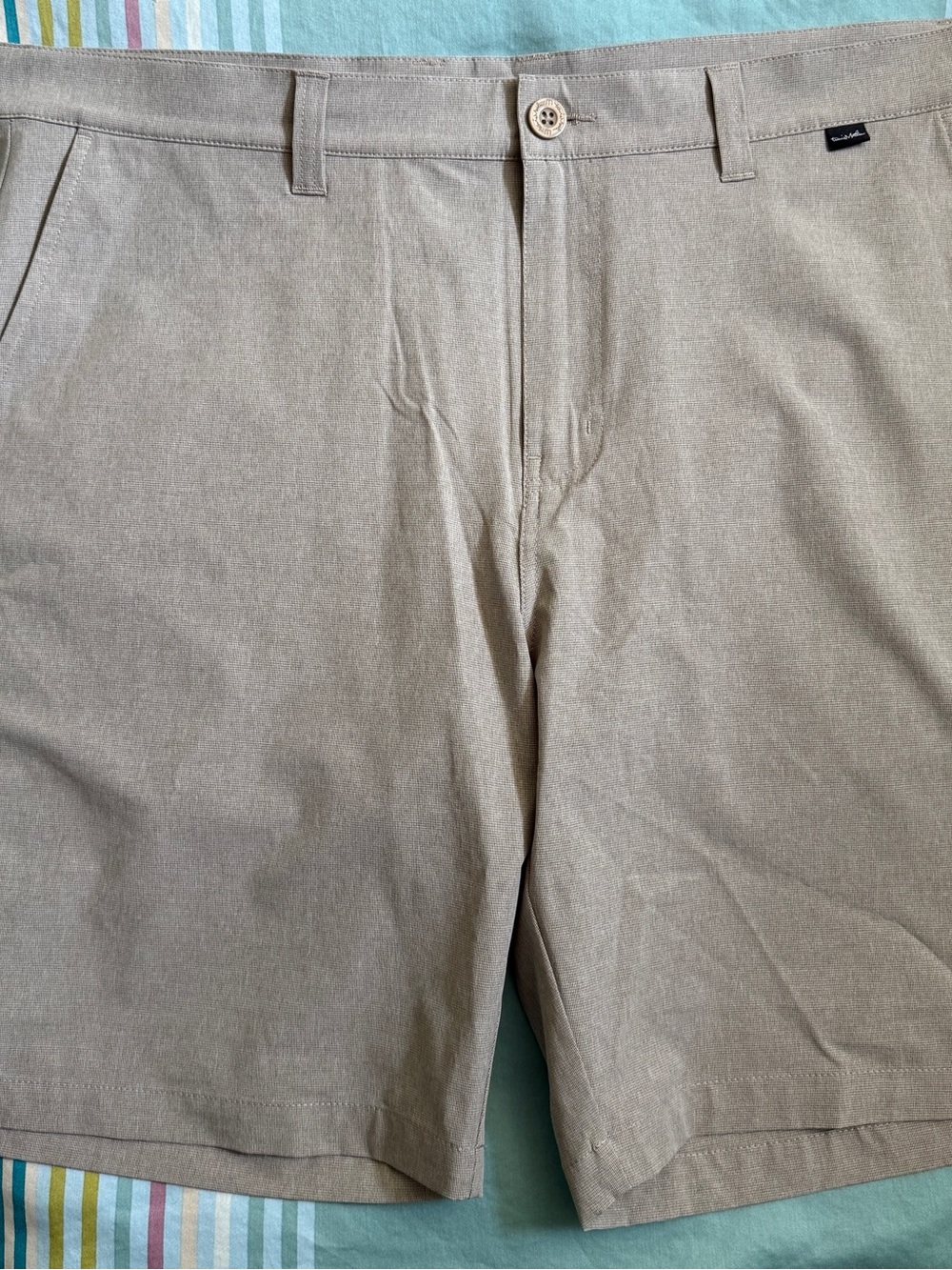 Travis Mathew - Tan Khaki Golf / Casual Shorts